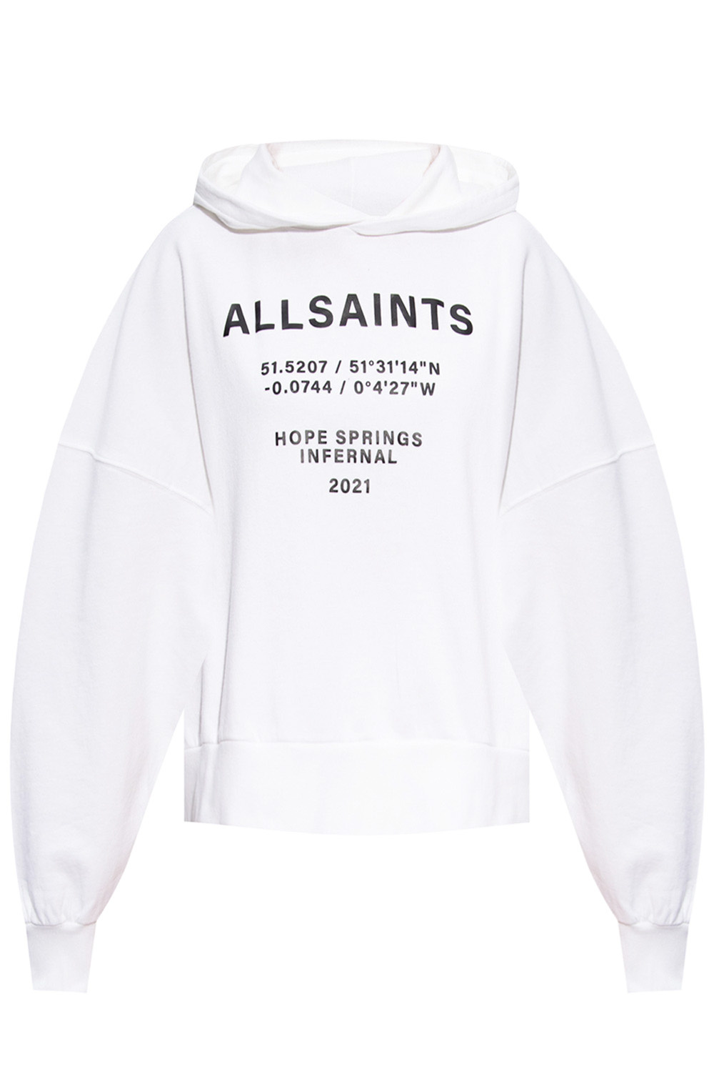 White Co Ordinates hoodie with logo AllSaints ETRO Hoodie mit Wolf Nude SchaferandweinerShops Pakistan